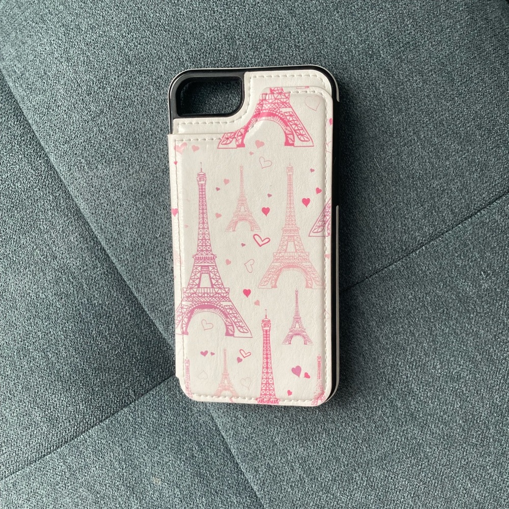 Elegant Pink Eiffel Tower Phone Case